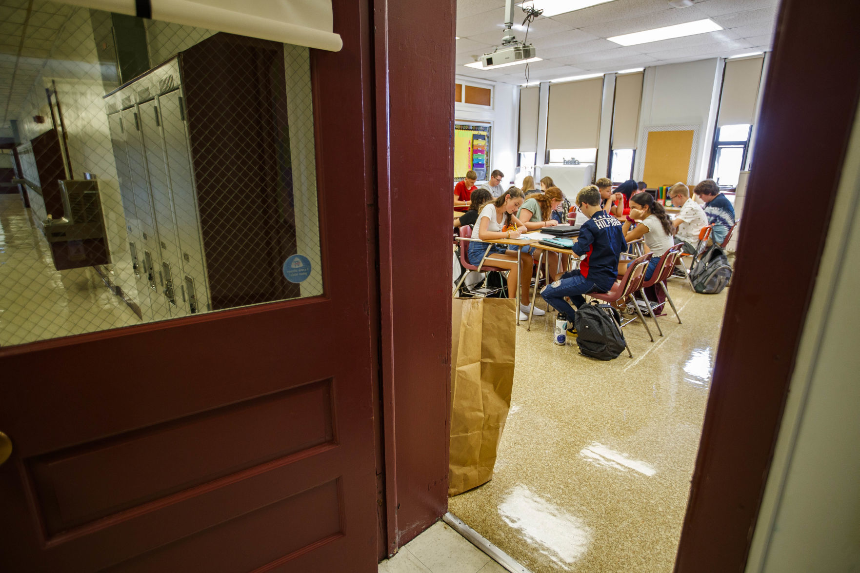 First day of school for Wildwood Middle and High school
